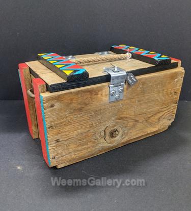 Antique Ammunition Box by Lu Heater